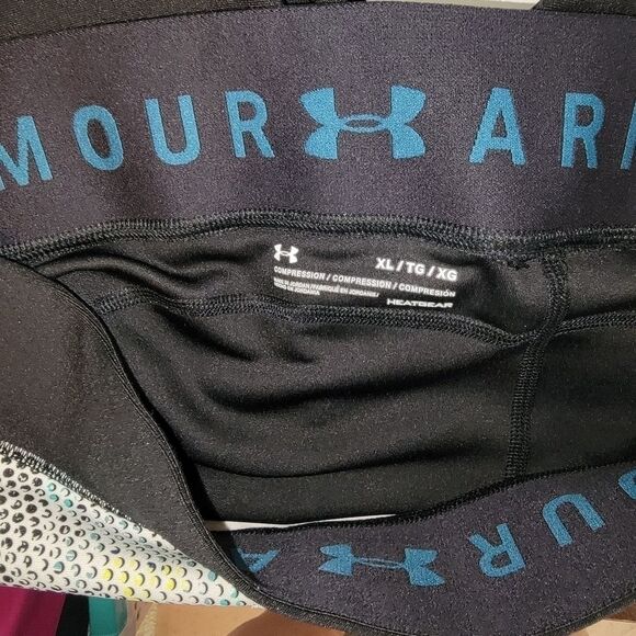 Under Armour Capri Compression High Waisted capri pants Womens Size XL - Picture 5 of 5